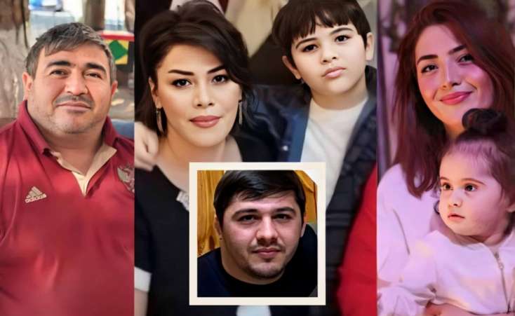 Əhmədovlar ailəsinin məzarlarının görüntüsü - VİDEO