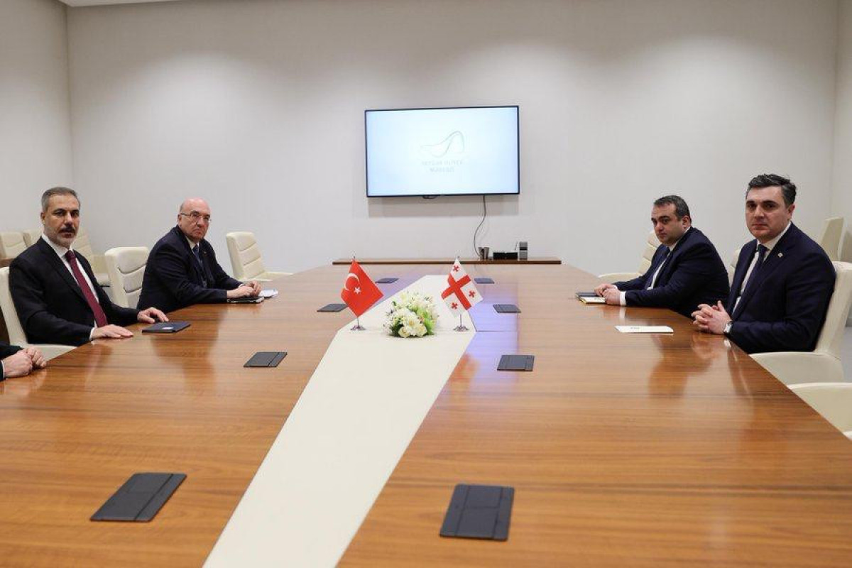 Türkiyə və Gürcüstan XİN başçıları Bakıda GÖRÜŞDÜ