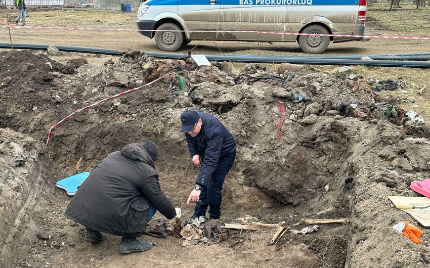 Xocalıdakı kütləvi məzarlıqda tapılan insan qalıqlarından səkkizinin kimliyi müəyyən olundu - ADLAR