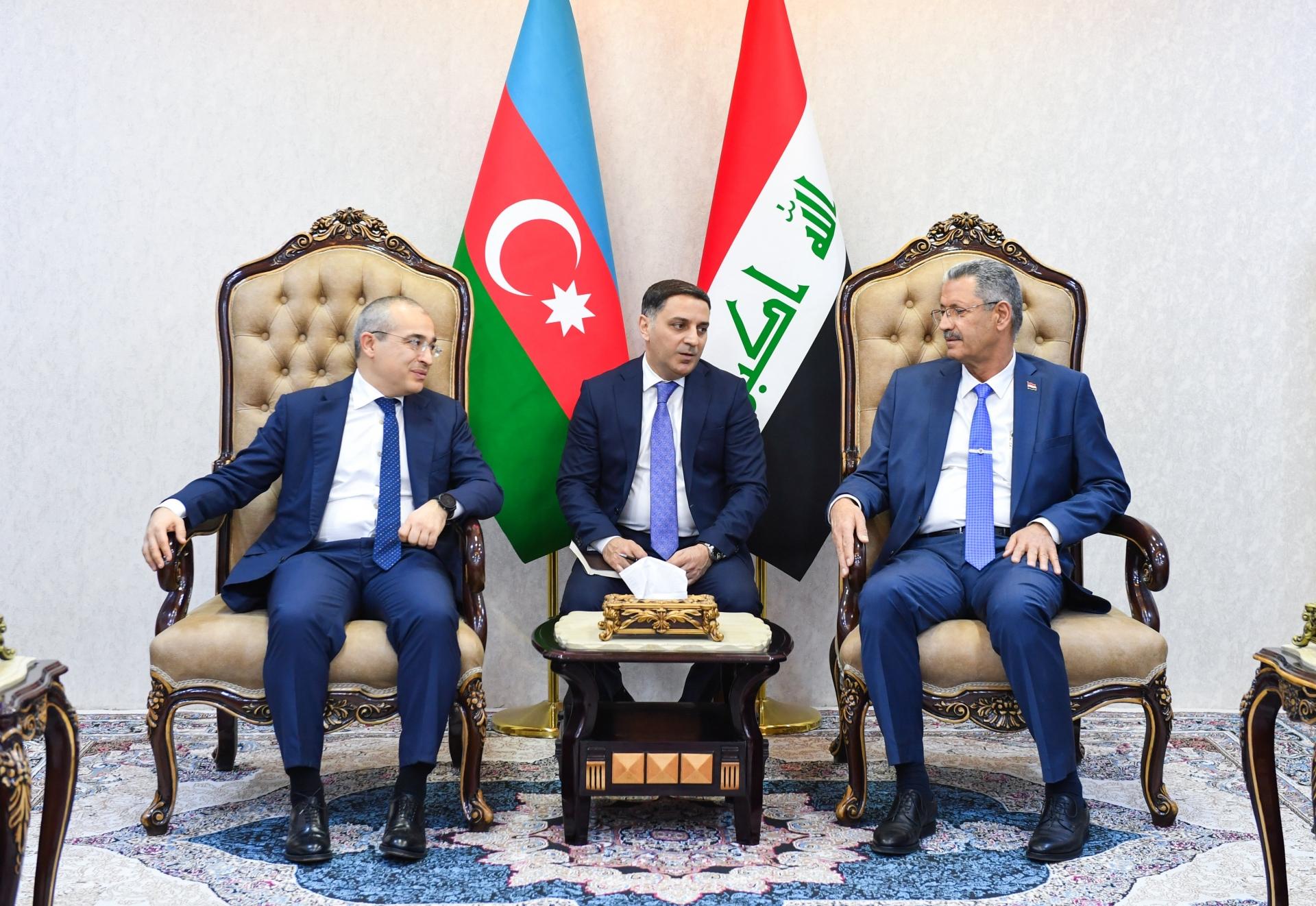 Azərbaycan və İraq enerji sahəsində potensial əməkdaşlığı MÜZAKİRƏ ETDİ - FOTO