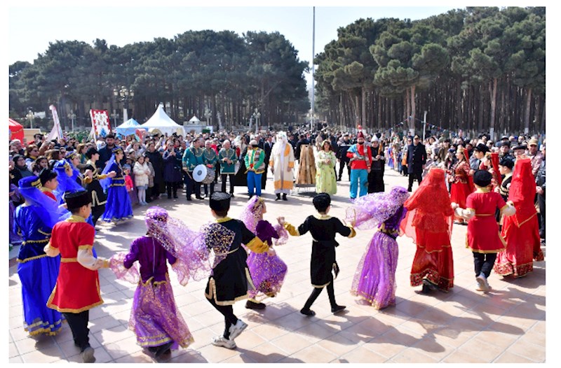 Abşeronda Novruz bayramı böyük izdihamla qeyd olundu - FOTOLAR