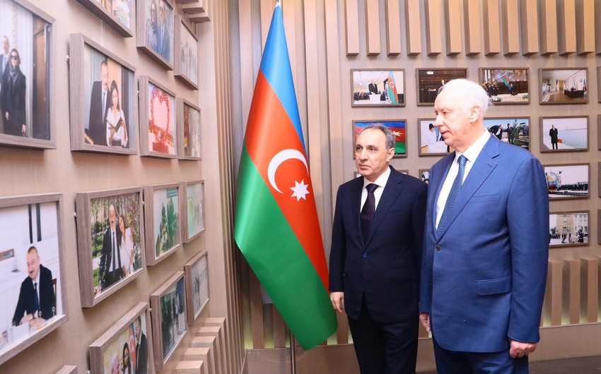 Aleksandr Bastrıkin Azərbaycanda SƏFƏRDƏ OLDU