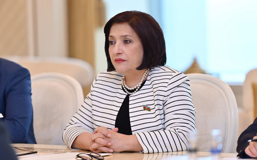 Sahibə Qafarova və Alen Simonyan arasında görüş keçirildi - YENİLƏNDİ