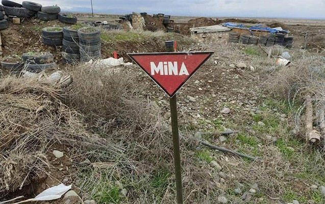 1 həftədə 53 mina zərərsizləşdirildi