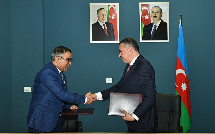 “Azərpoçt”la Milli Depozit Mərkəzi arasında Anlaşma Memorandumu İMZALANDI - FOTO