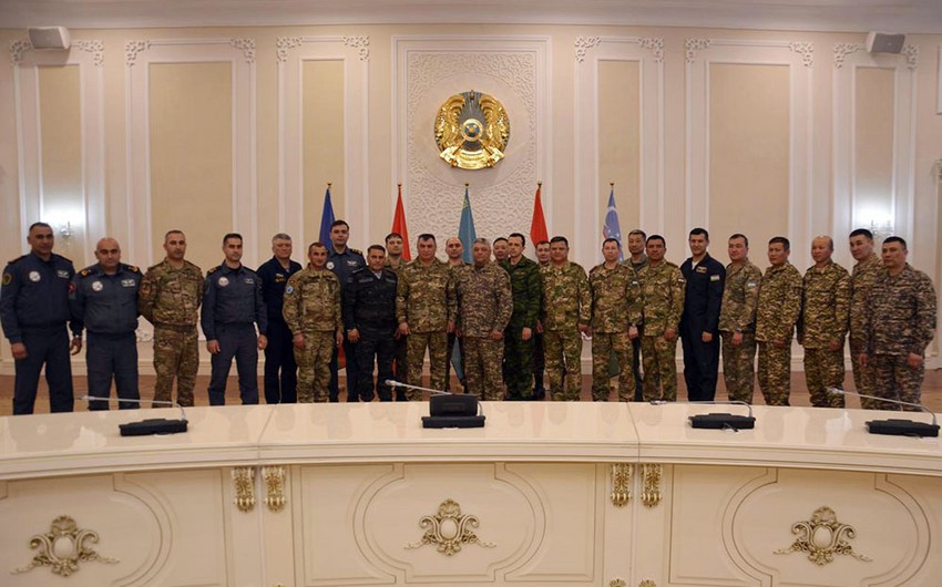 Azərbaycan, Qazaxıstan, Qırğızıstan, Tacikistan və Özbəkistan birgə təlim KEÇİRƏCƏK - FOTO