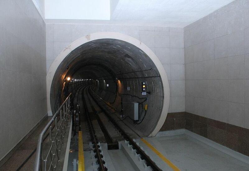 Bakıda inşa edilən yeni metro stansiyasından GÖRÜNTÜLƏR - VİDEO