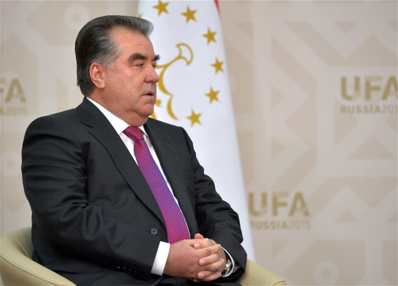 Tacikistan Prezidenti İtaliya və Vatikana rəsmi səfərə YOLA DÜŞDÜ