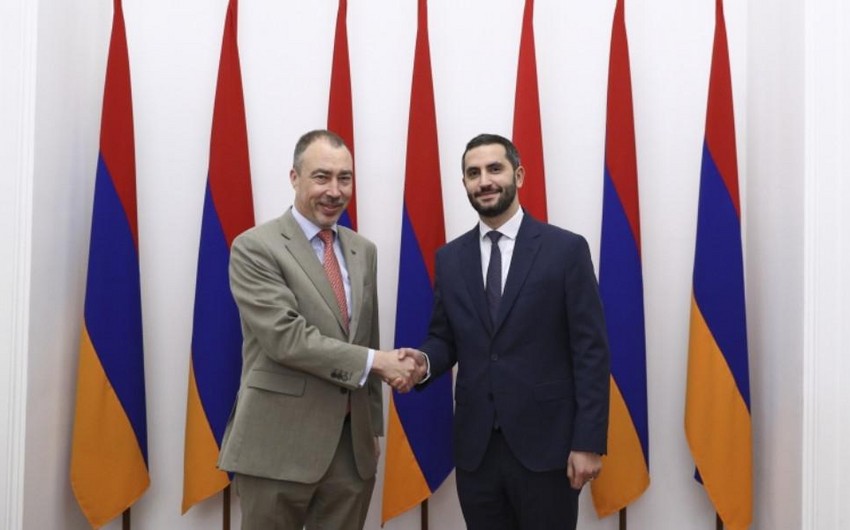 Avropa İttifaqının xüsusi nümayəndəsi İrəvanda regional vəziyyəti MÜZAKİRƏ ETDİ