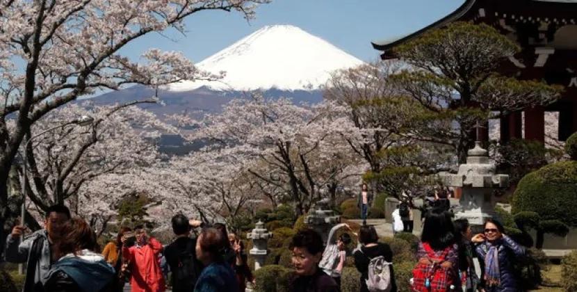 Yaponiyada bu məşhur dağı turistlərdən gizlətməyə qərar verdilər 