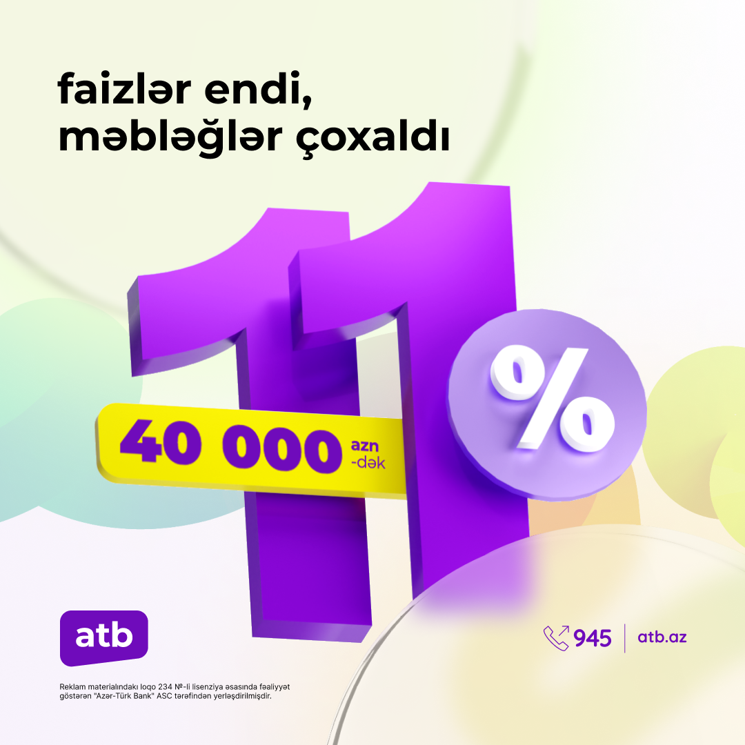 Azər Türk Bankda sərfəli kredit kampaniyası davam edir