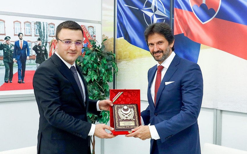 Azərbaycan və Slovakiya arasında hərbi əməkdaşlıq MÜZAKİRƏ EDİLDİ