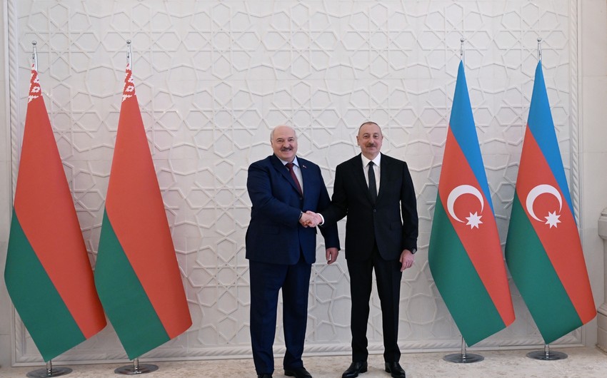 Azərbaycan və Belarus prezidentləri “Caspian Agro” və “InterFood Azerbaijan” sərgiləri ilə tanış OLDULAR