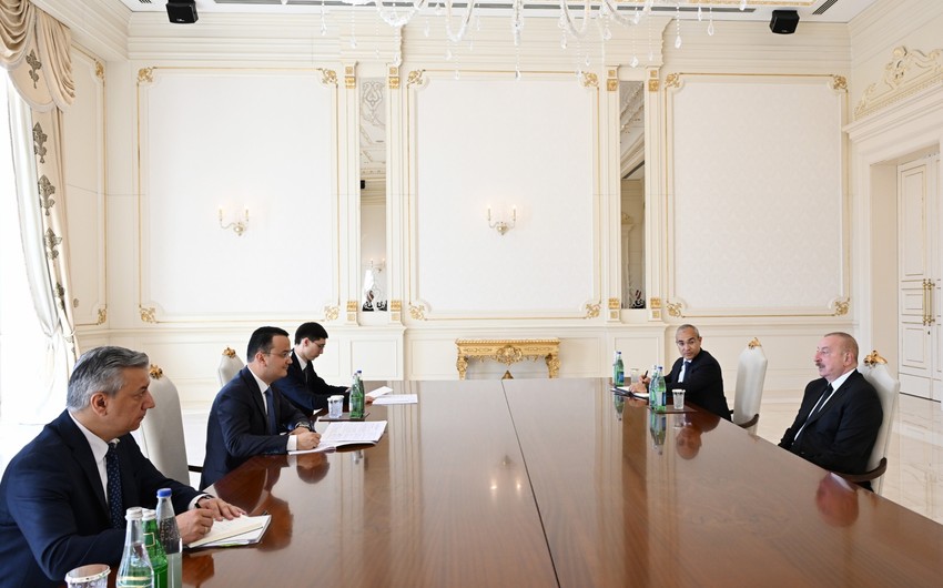 Prezident özbəkistanlı naziri QƏBUL ETDİ - FOTO - YENİLƏNDİ