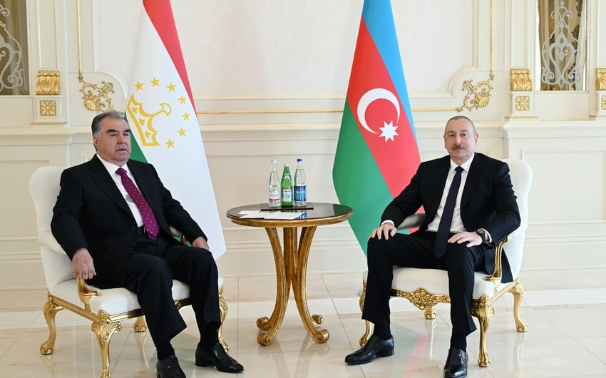 Prezidentlərin təkbətək görüşü BAŞLADI - YENİLƏNDİ - FOTO