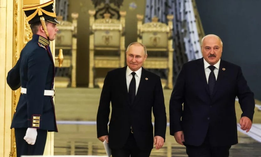 Putin Belarusda SƏFƏRDƏDİR: bu məsələlər müzakirə olunacaq - FOTO