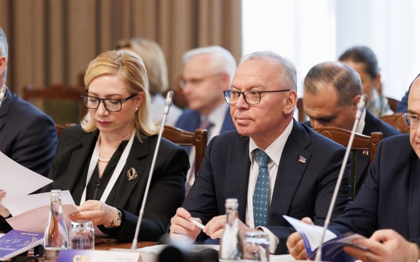 Konstitusiya Məhkəməsinin sədri Moldovada beynəlxalq konqresdə İŞTİRAK ETDİ