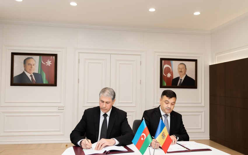 Azərbaycan və Moldova Daxili İşlər nazirlikləri arasında saziş İMZALANDI