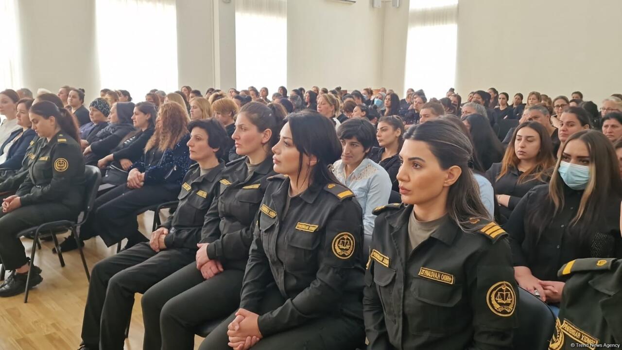 Əfv sərəncamı qadınlar üçün 4 saylı cəzaçəkmə müəssisəsində icra olunur - YENİLƏNİB - FOTO