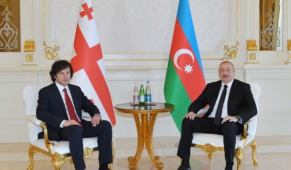 İlham Əliyev Kobaxidzeni təbrik etdi