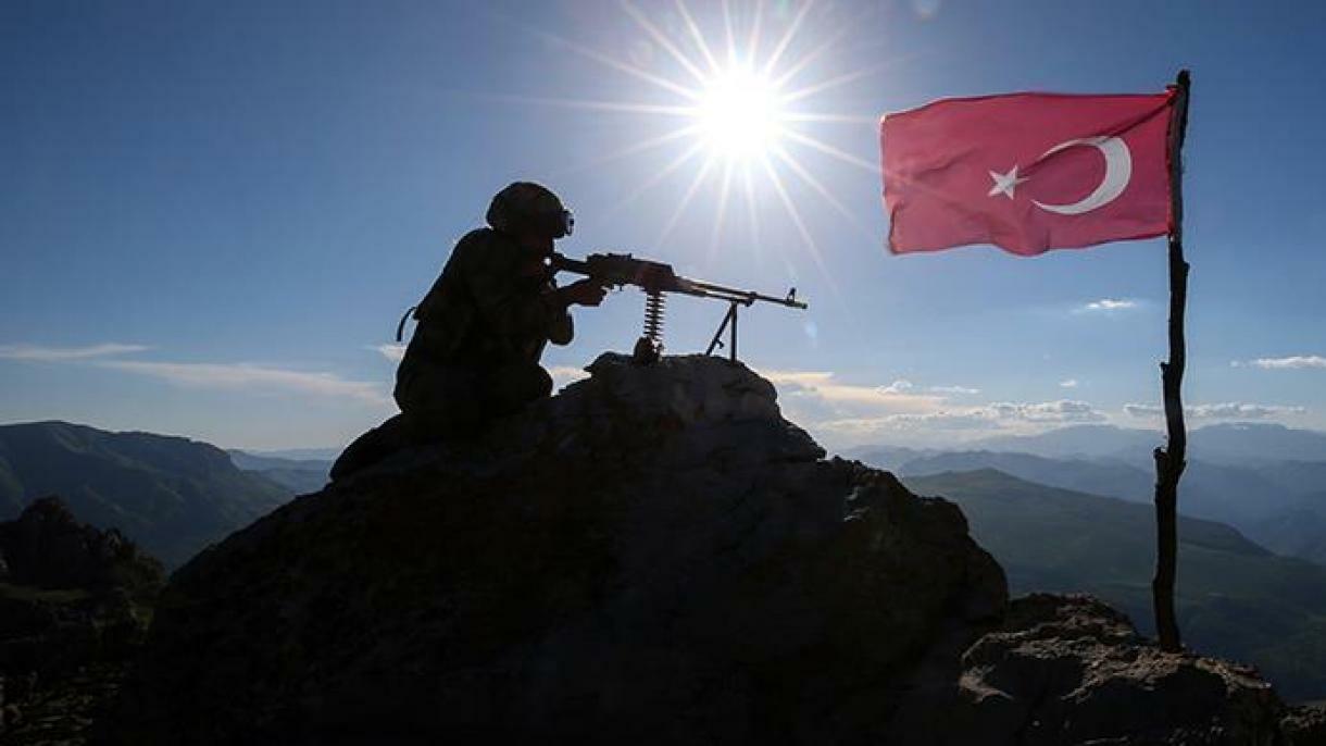 Türkiyə ordusu Suriyanın şimalında terrorçuları məhv etdi