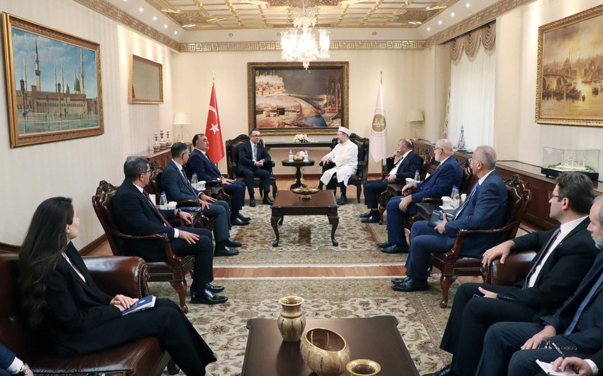 Azərbaycan və Türkiyə din sahəsində təcrübə mübadiləsinin GENİŞLƏNDİRƏCƏK