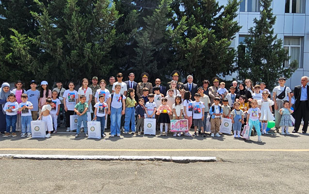 FHN şəhid övladları üçün “açıq qapı günü” keçirdi - FOTOLAR