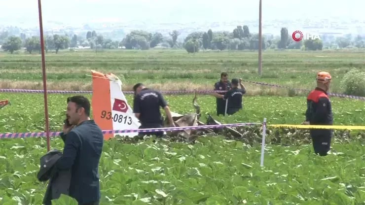 Türkiyədə hərbi təyyarə QƏZAYA UĞRADI - 2 pilot şəhid oldu