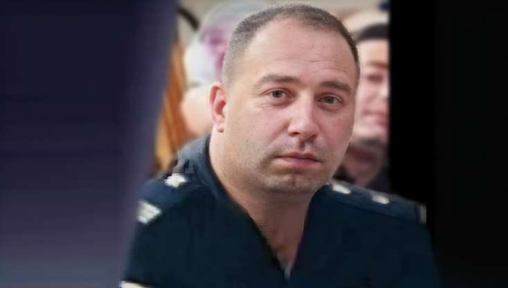 Faciəvi şəkildə ölən polisin görüntüsü - FOTO