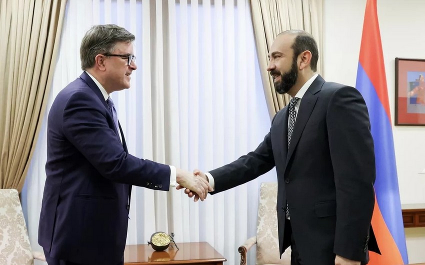 Ermənistan XİN rəhbəri ABŞ dövlət katibinin müavini ilə GÖRÜŞDÜ