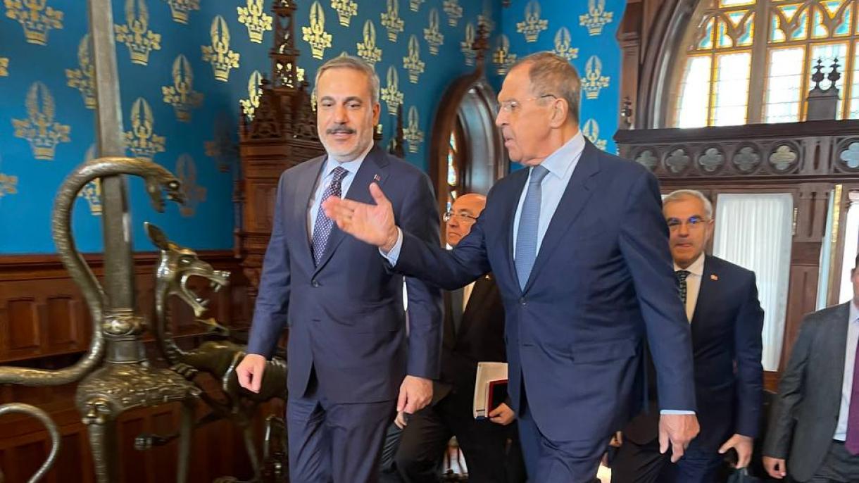 Sergey Lavrov və Hakan Fidan arasında görüş KEÇİRİLDİ