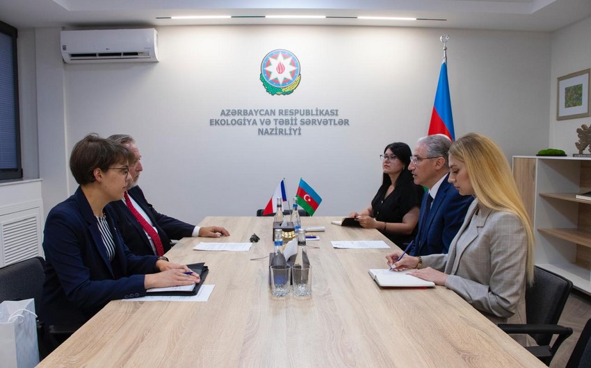 Muxtar Babayev Milan Sedlaçek ilə COP29-a hazırlığı MÜZAKİRƏ ETDİ