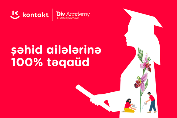 “Kontakt” şəhid ailələri üçün 100% təqaüdlü təhsil imkanı yaradır