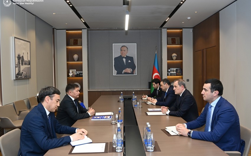 Qırğızıstan səfirinin Azərbaycandakı diplomatik missiyası başa çatdı - FOTO