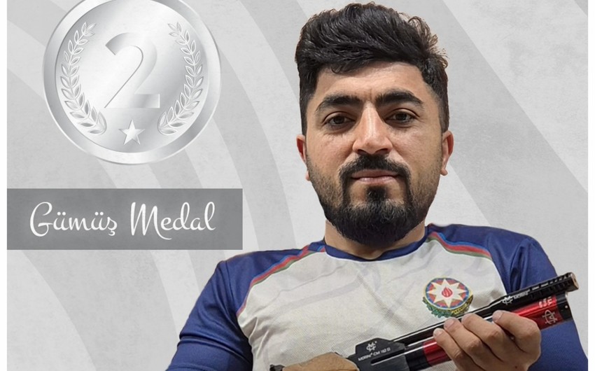 Azərbaycanın paragüllə atıcısı Serbiyada gümüş medal qazandı