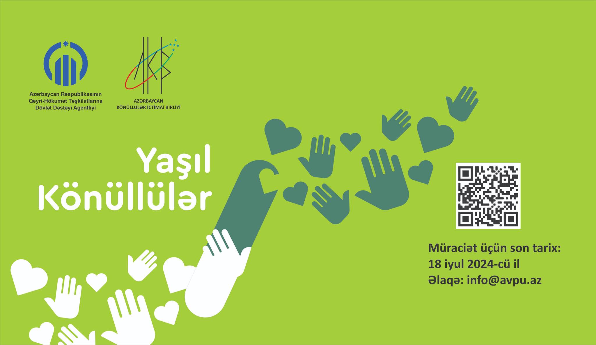 “Yaşıl Könüllülər” layihəsinə START VERİLİR
