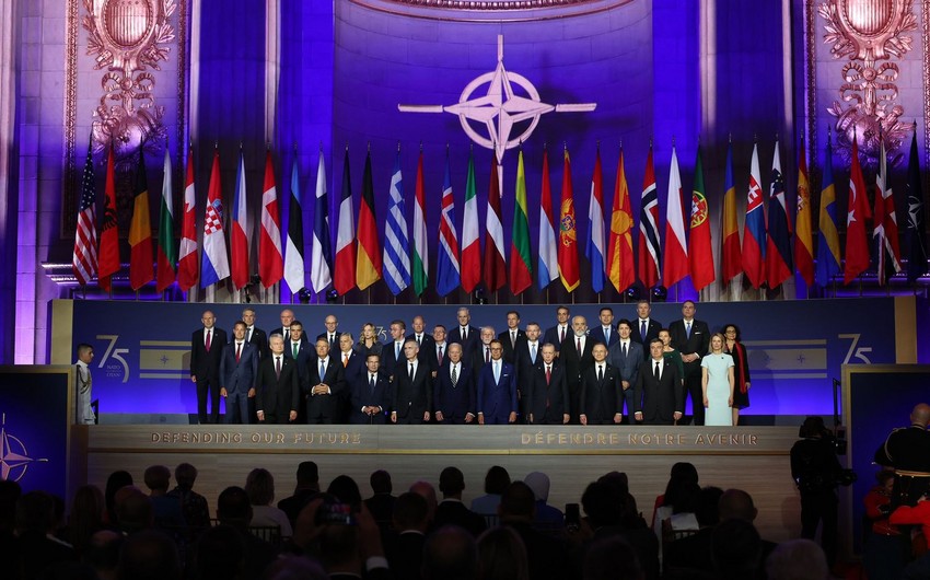 Ceyhun Bayramov NATO-nun 75-ci ildönümü tədbirində iştirak etdi - FOTO