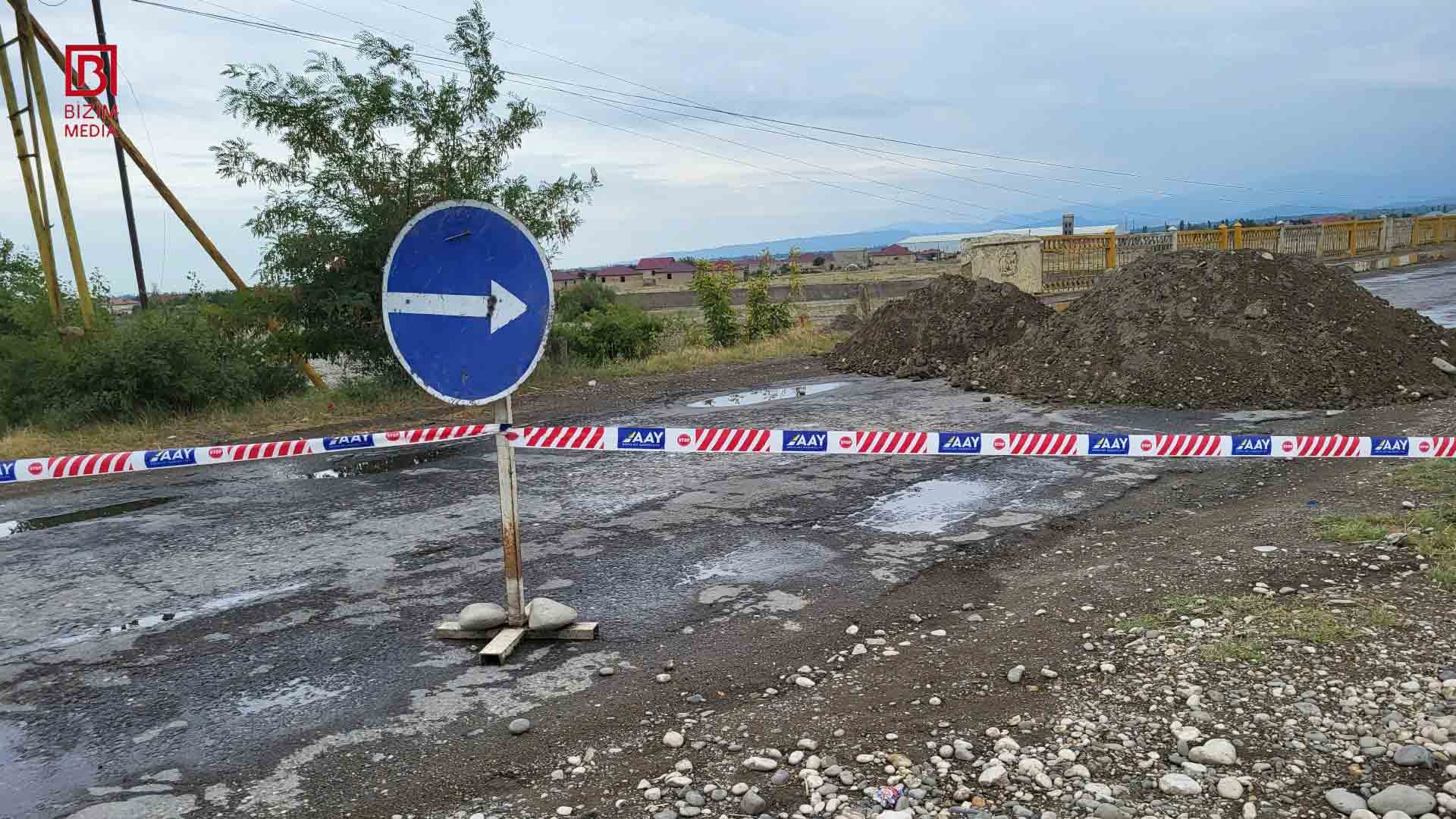 Qusarçayın üzərindəki körpü NƏ VAXT AÇILACAQ?