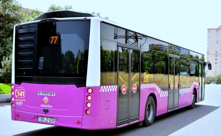 77 saylı avtobusun daşıyıcısına xəbərdarlıq edildi