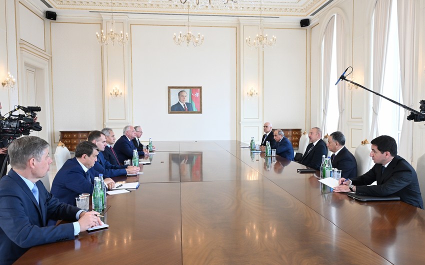 Prezident Sergey Şoyqunu QƏBUL ETDİ - FOTO - YENİLƏNDİ