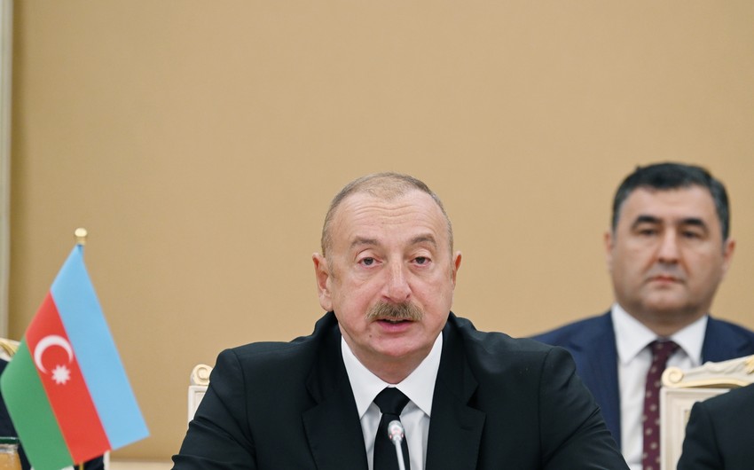 "Artıq Mərkəzi Asiya ölkələrinin prezidentlərinə rəsmi dəvət məktubları göndərmişəm" - Prezident
