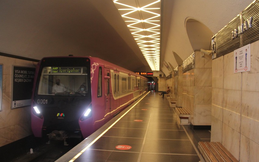 Bakı metrosu iyulda 535 minə yaxın sərnişini güzəştli şərtlərlə DAŞIDI