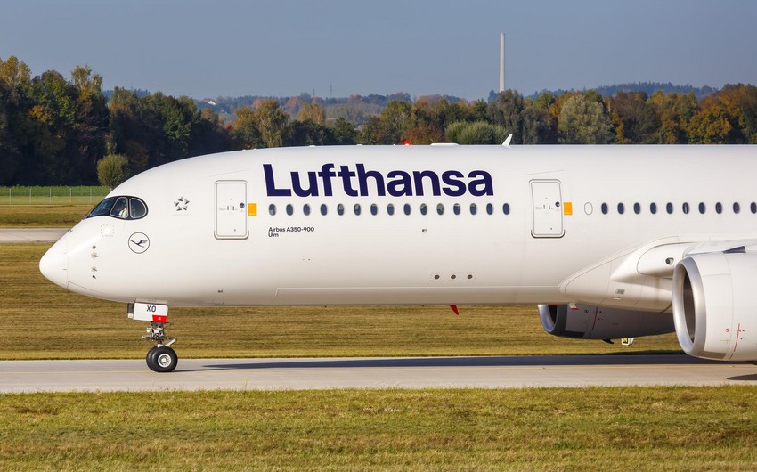 “Lufthansa” bir sıra şəhərlərə uçuşların dayandırılması müddətini avqustun 21-dək UZATDI