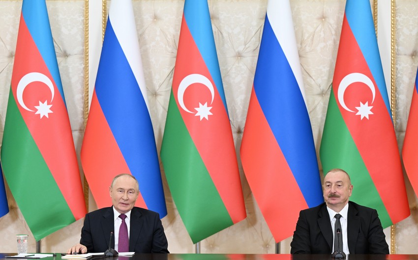 Putin rus dilinə göstərilən diqqətə görə İlham Əliyevə minnətdarlığını BİLDİRDİ