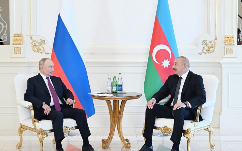 İlham Əliyevin adından Vladimir Putinin şərəfinə dövlət ziyafəti VERİLİR