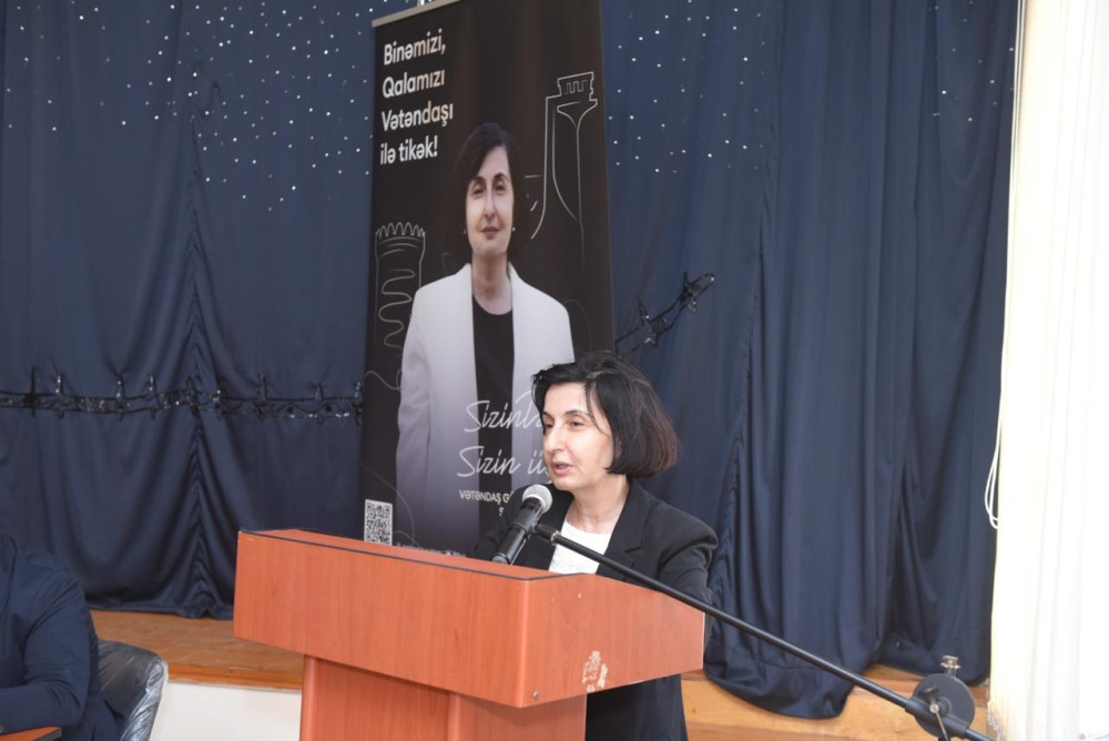 Gülşən Paşayeva Qala qəsəbəsində iş adamlarıvə icma liderləri ilə görüşdü- FOTO