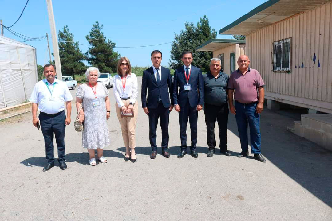 Günay Ağamalı Şorsulu kəndində sahibkarın şəxsi təsərrüfatını ziyarət etdi -FOTO/VİDEO