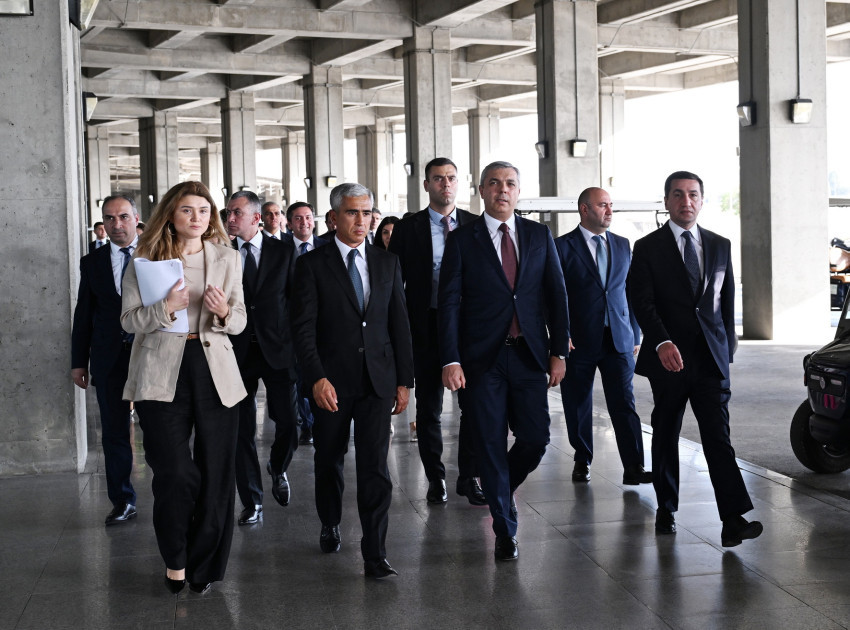 
COP29-un Təşkilat Komitəsinin sədrinin rəhbərliyi altında Bakı Olimpiya Stadionuna baş çəkildi - FOTOLAR