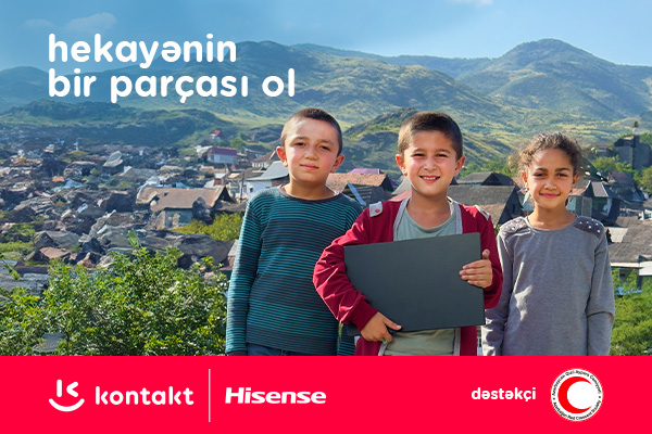 “Kontakt”ın yeni sosial çarxı bütün ölkəyə səs salıb: MƏKTƏBLİLƏRƏ NOTBUK HƏDİYYƏ EDİLİR