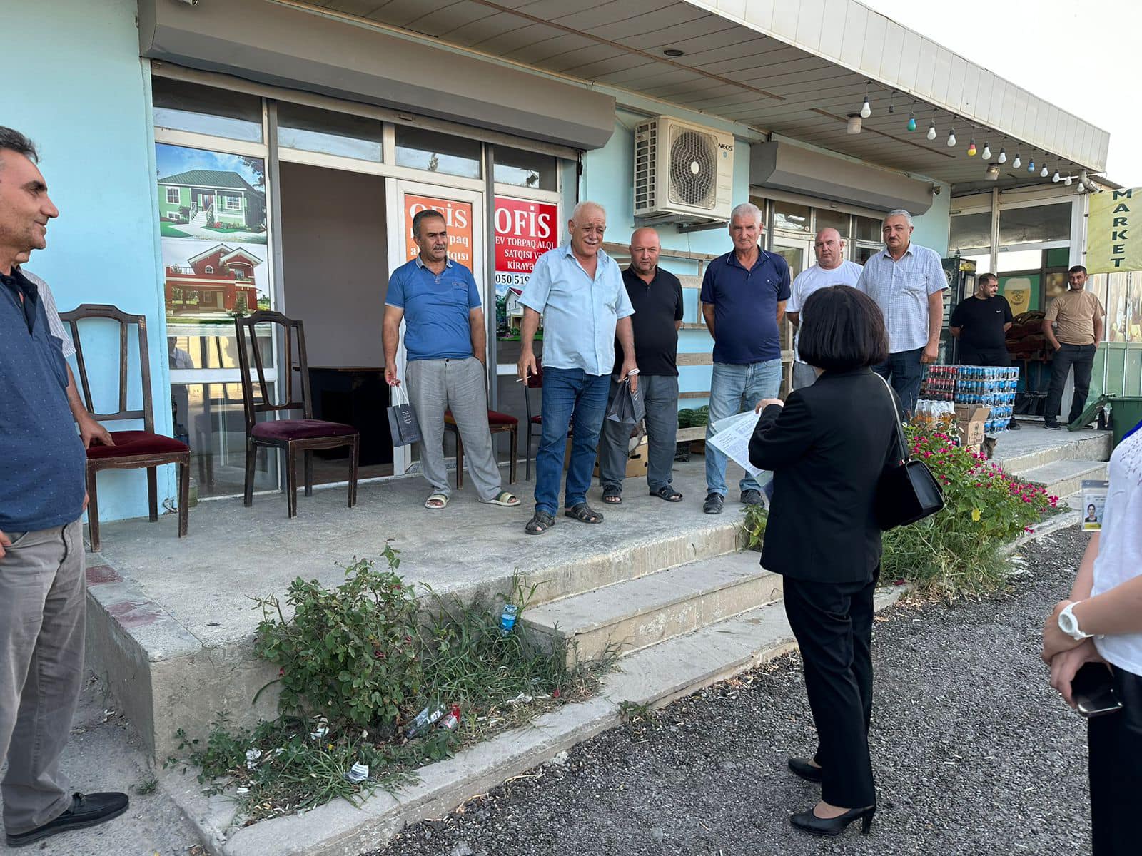 Gülşən Paşayeva Qalada məhəllə görüşü keçirdi -FOTO